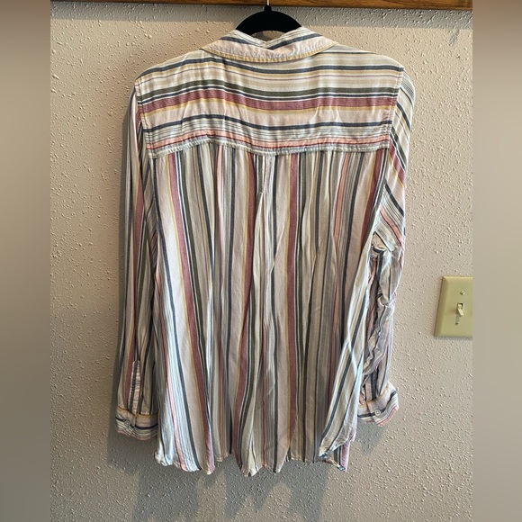 Terra & Sky Button Down 1X - Picture 3 of 3